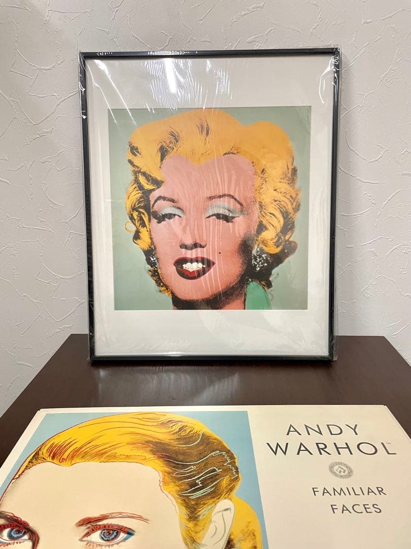 アンディ　ウォホールFamiliar Faces 5枚セット　3フレーム付き