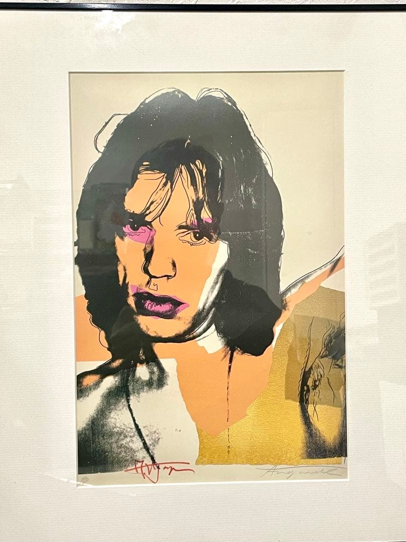 アンディ　ウォホールFamiliar Faces 5枚セット　3フレーム付き