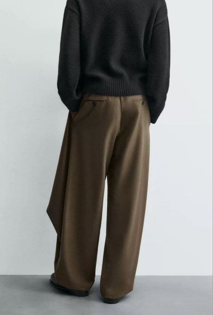 【完売品】ZARA LIMITED EDITION ドレープクロスパンツ