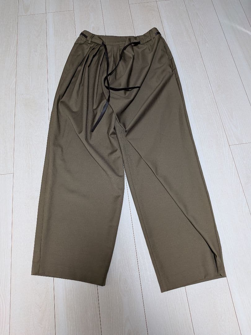 【完売品】ZARA LIMITED EDITION ドレープクロスパンツ