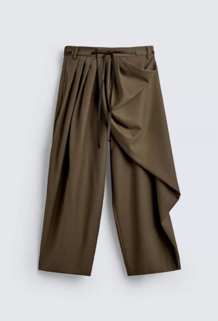 【完売品】ZARA LIMITED EDITION ドレープクロスパンツ