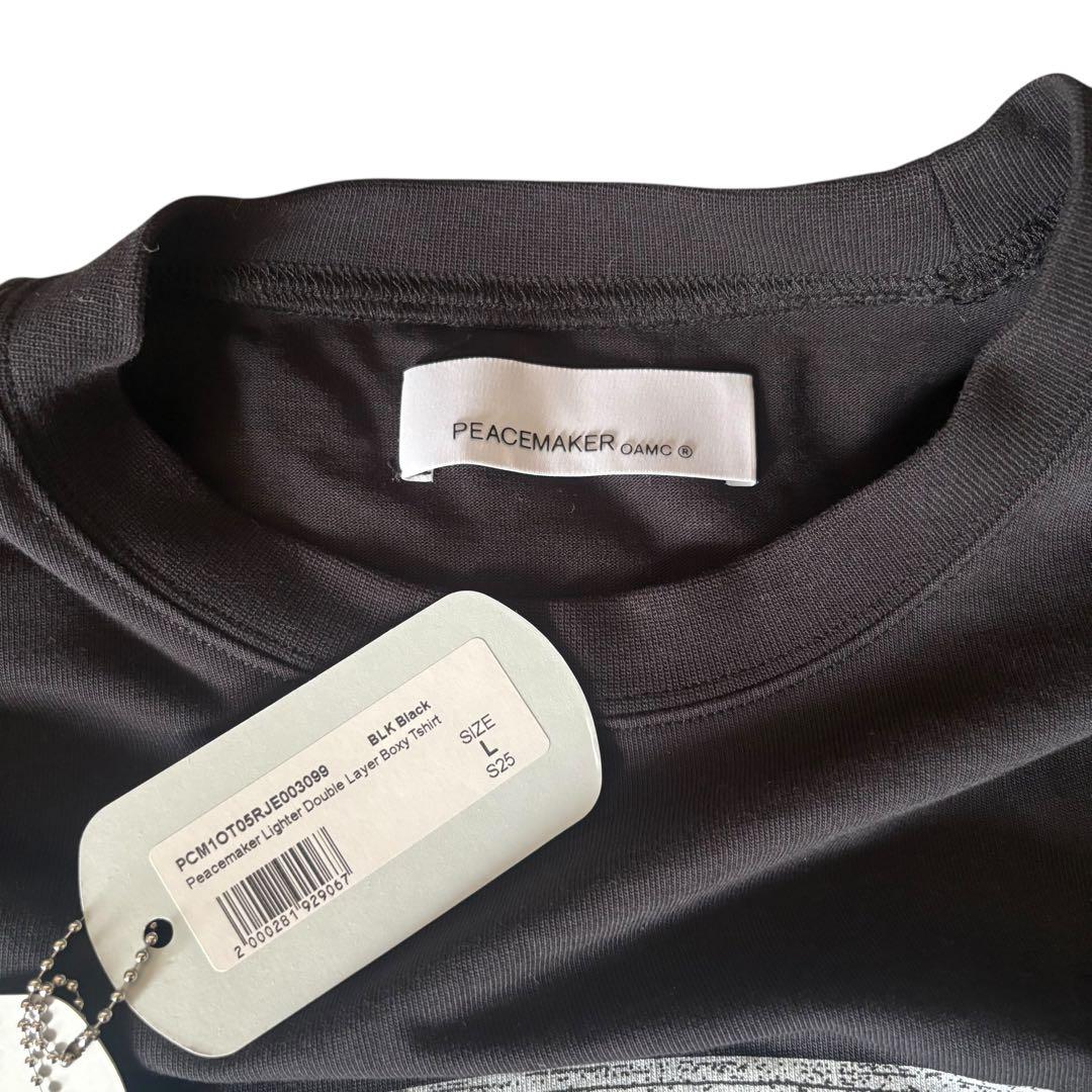 OAMC peacemaker レイヤーボクシーTシャツ　L