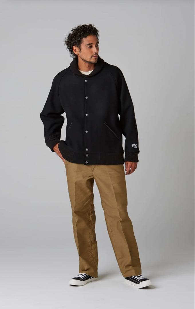 BLUCO HEAVYMELTONPHARAOH COATブラックLサイズ