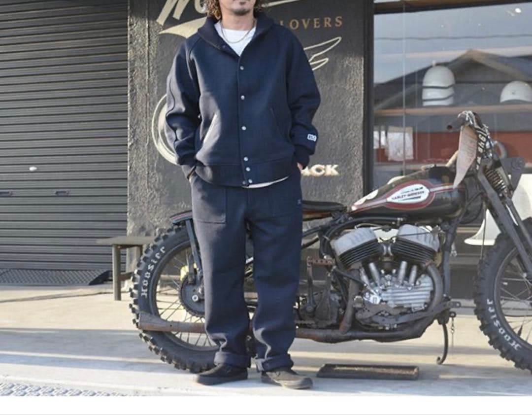 BLUCO HEAVYMELTONPHARAOH COATブラックLサイズ