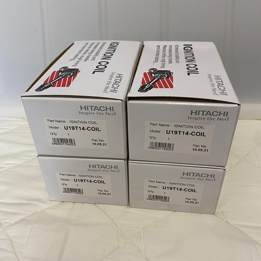 U19T14-COIL 日立　イグニッションコイル 4個セットZRR70系など
