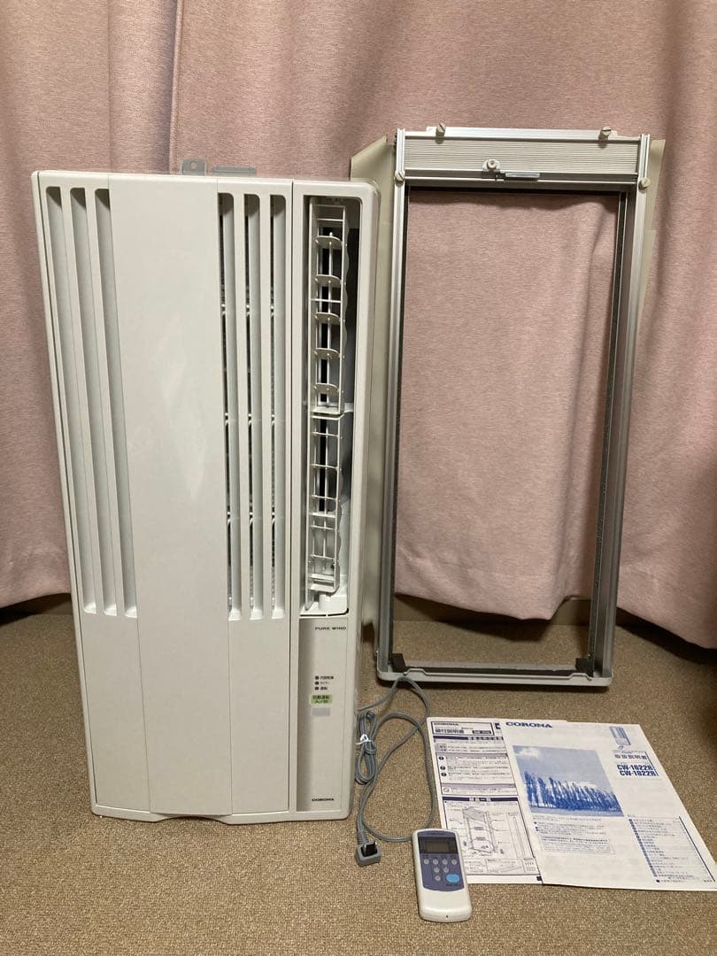 2022年製 コロナ 窓用エアコン ウインドウエアコン CW-1622R-WS