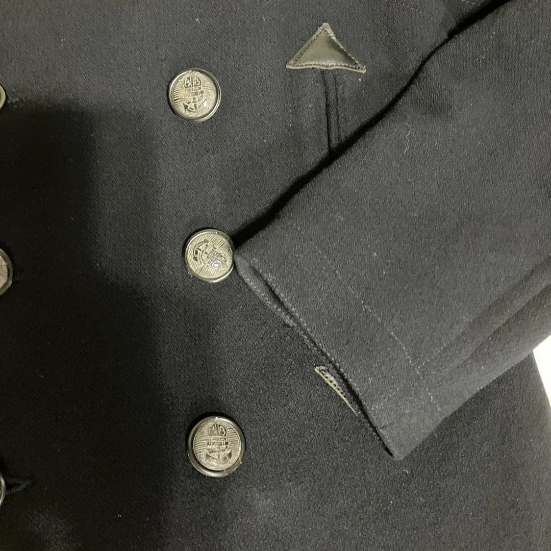 ナイジェルケーボン Pコート ダークネイビー