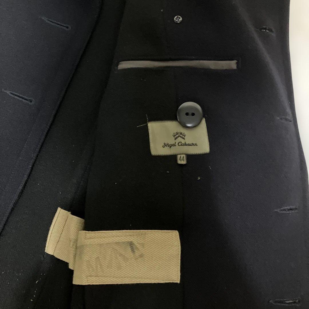 ナイジェルケーボン Pコート ダークネイビー