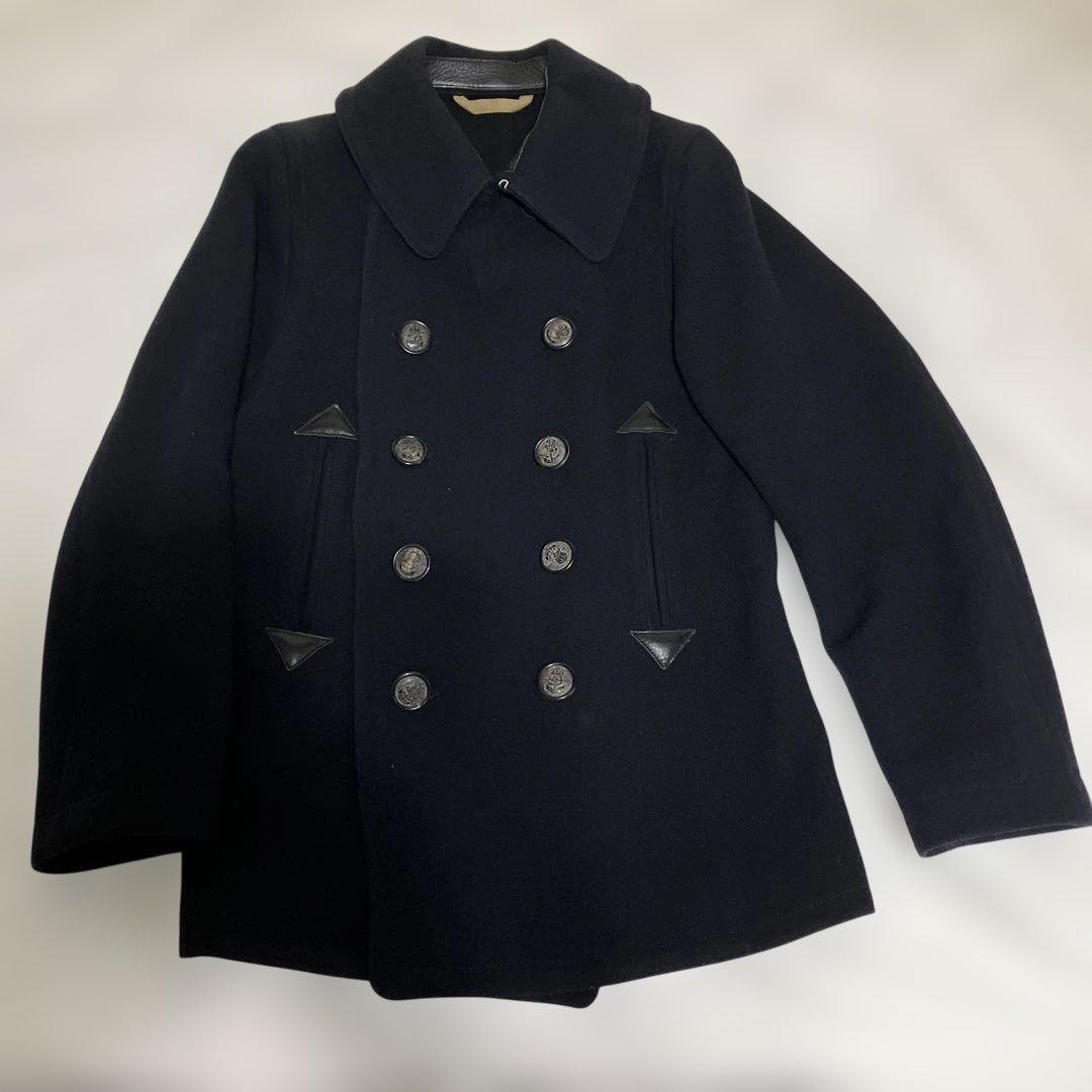 ナイジェルケーボン Pコート ダークネイビー