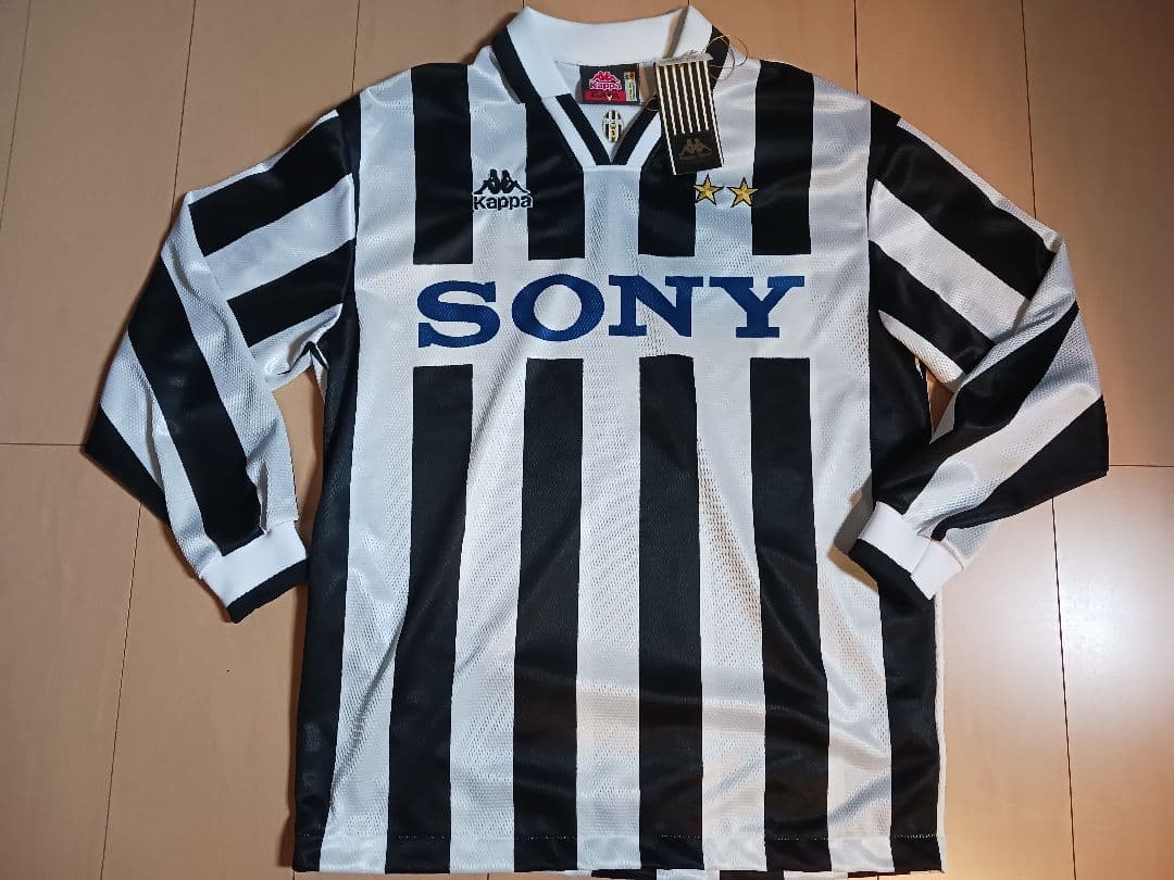 ユベントス　デルピエロ　長袖ユニフォーム　1995-1996年【正規品】
