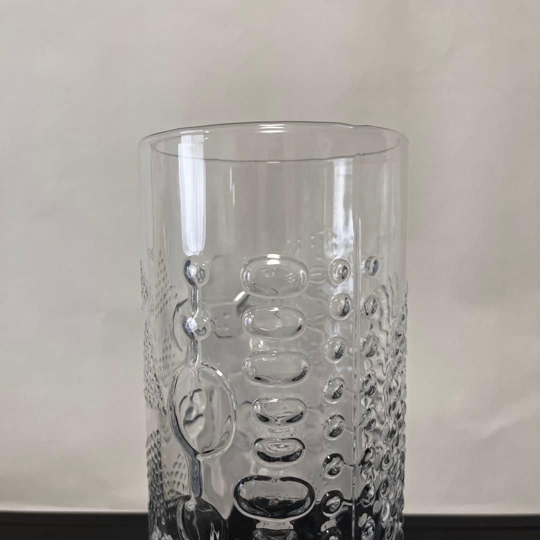 美品 イッタラ フローラ ベース 250mm クリア