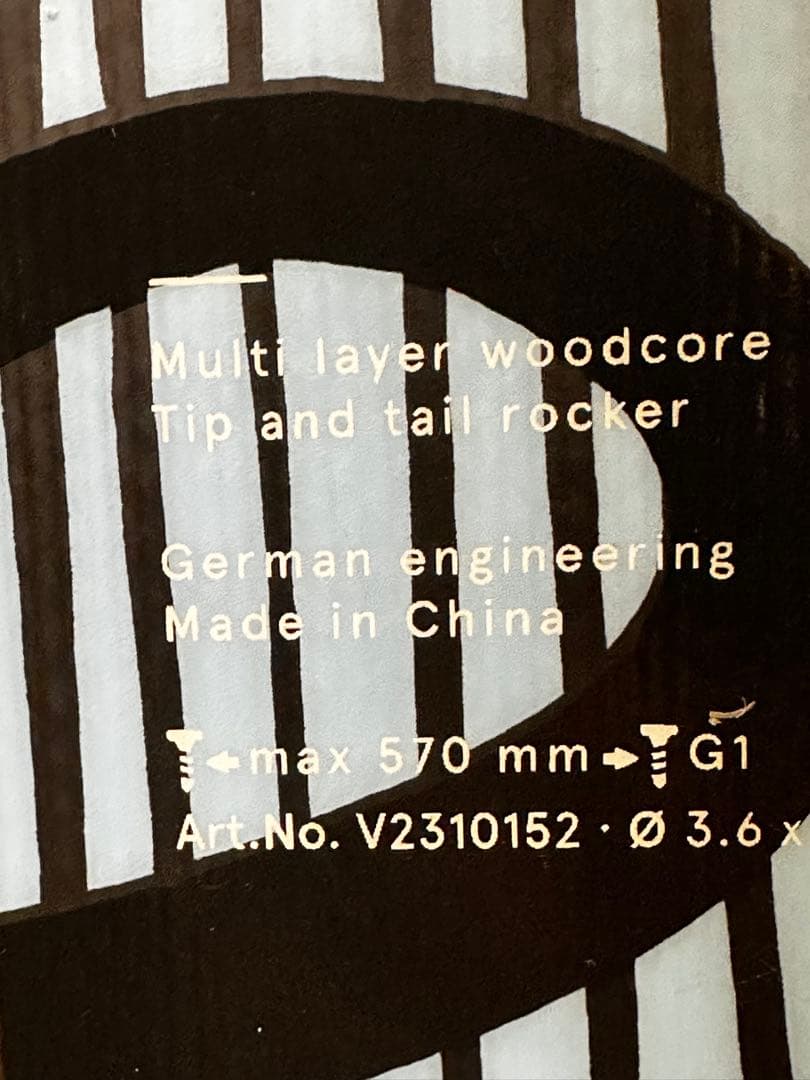 「新品未使用」Völkl REVOLT104 Markergriffon