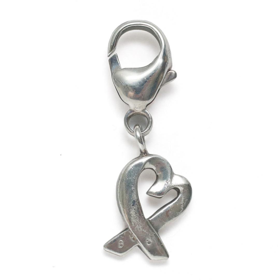 ◉ティファニー◉シルバー925 / チャーム / ハート / 2個セット