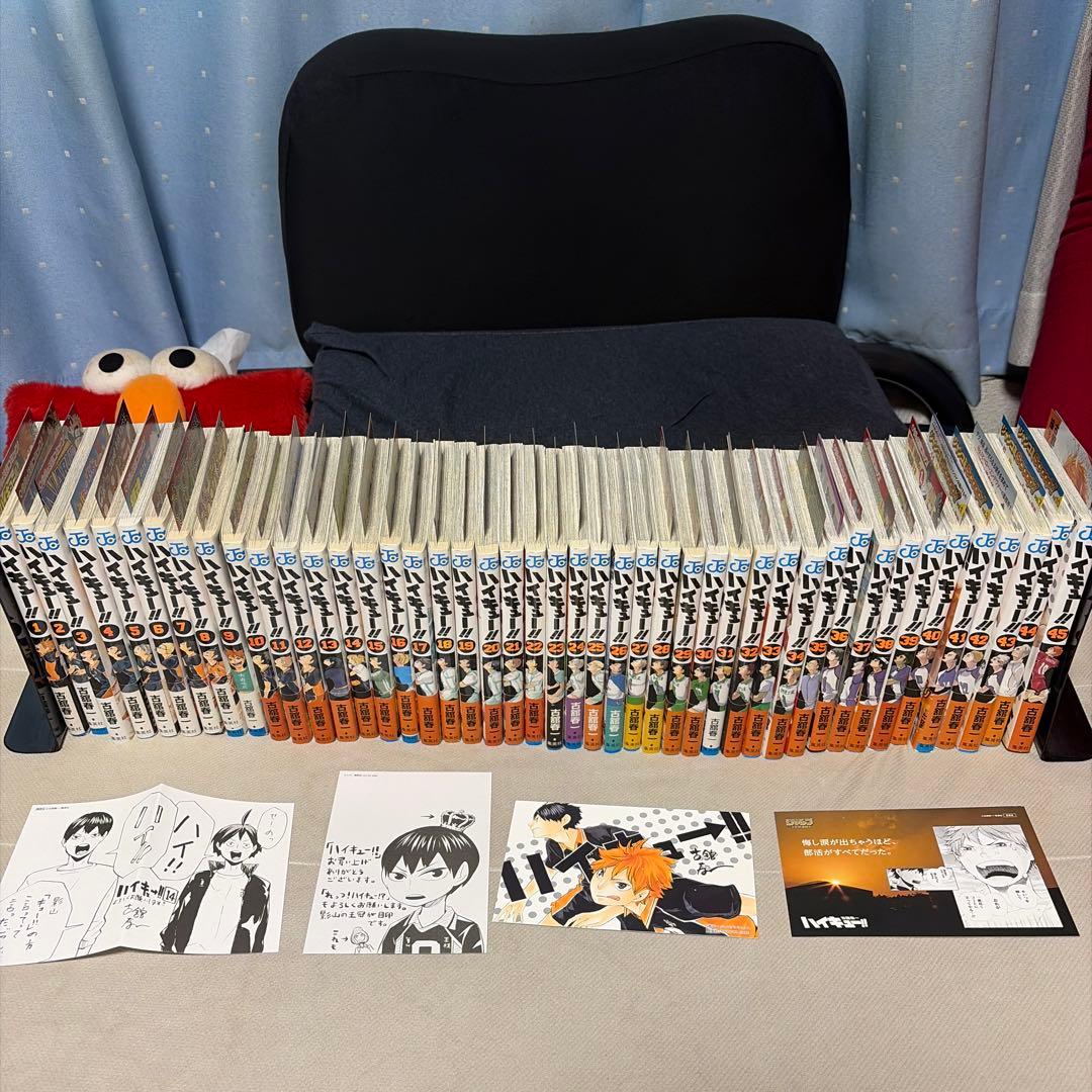 カ*ソ様 ハイキュー！！ 1〜45巻 初版 セット