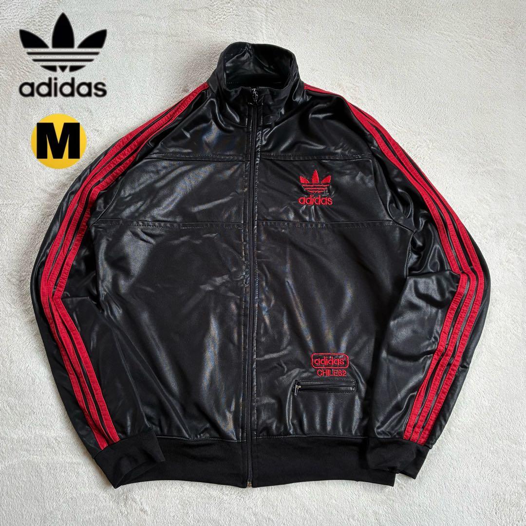 希少　アディダス　CHILE62 刺繍トレフォイルロゴ　トラックジャケット