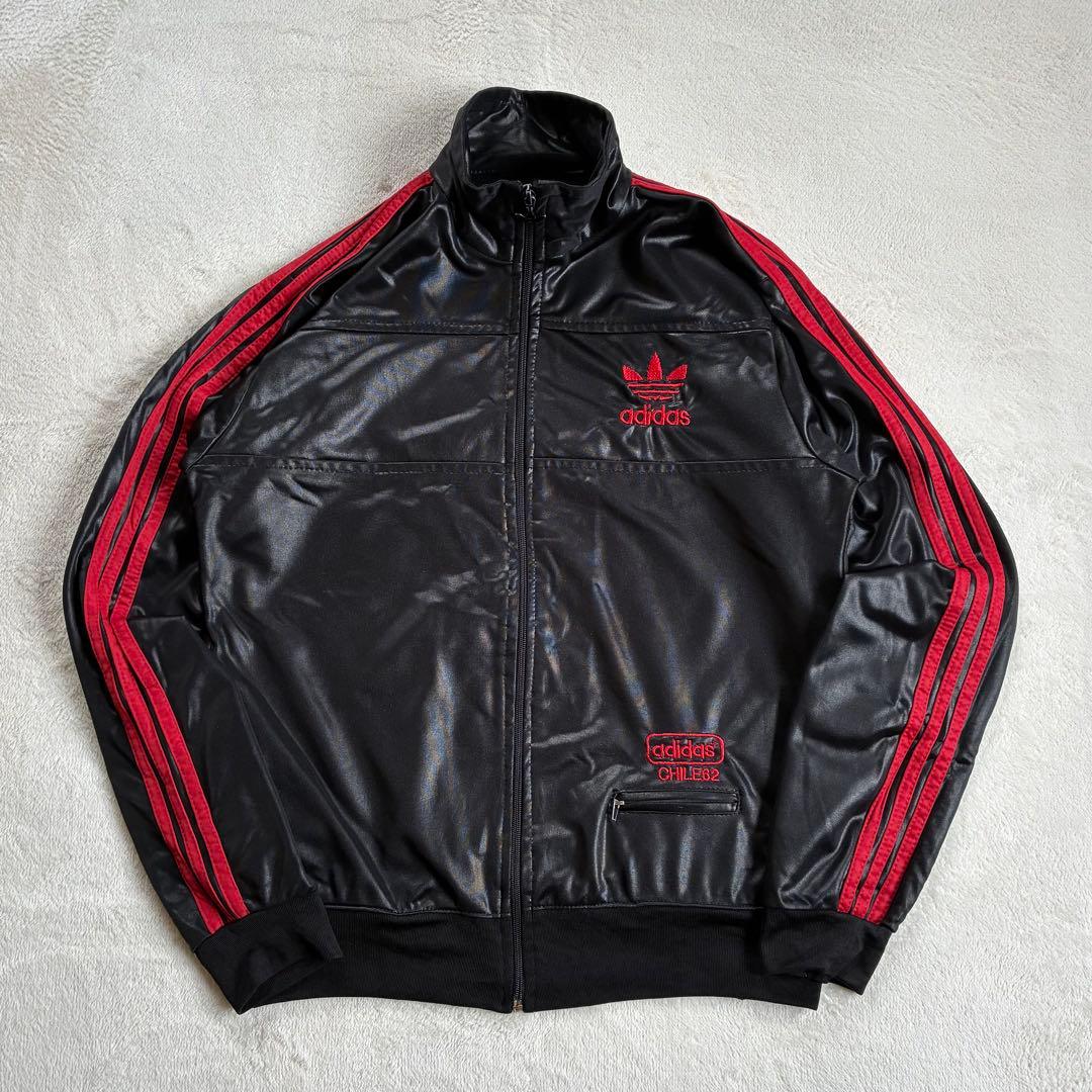 希少　アディダス　CHILE62 刺繍トレフォイルロゴ　トラックジャケット