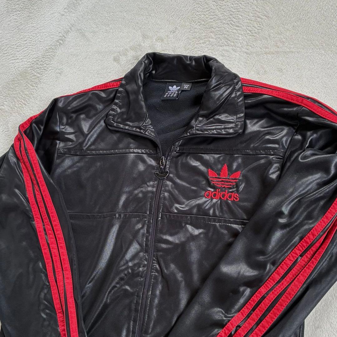 希少　アディダス　CHILE62 刺繍トレフォイルロゴ　トラックジャケット