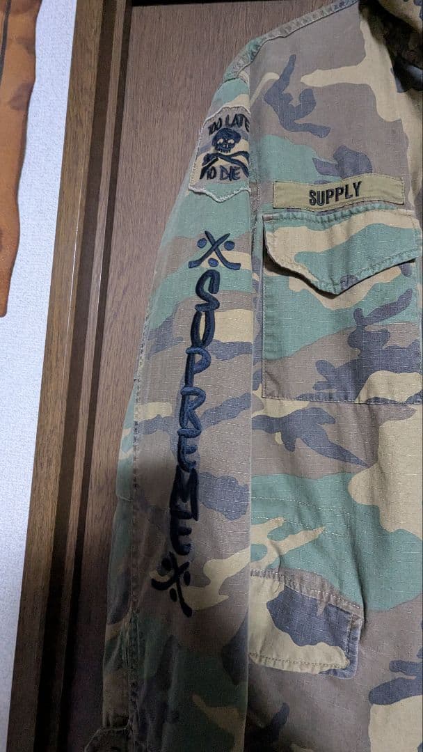 SUPREME☓wtapsm65コラボ迷彩 ミリタリージャケット