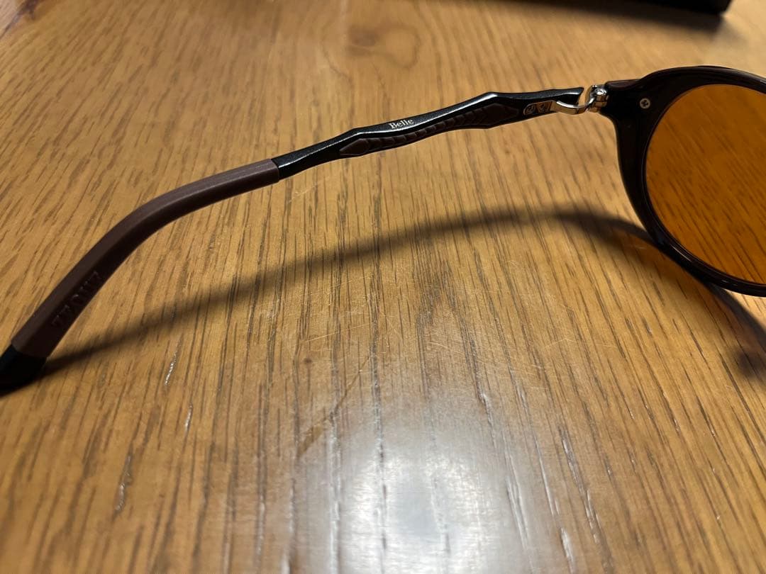 値下げ！！ZEQUE Belle 偏光サングラスタレックス　ラスターオレンジ