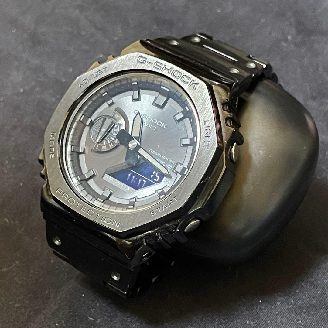 【G-SHOCK】GA-2100/GA-B2100用 メタル ベゼル&ベルト