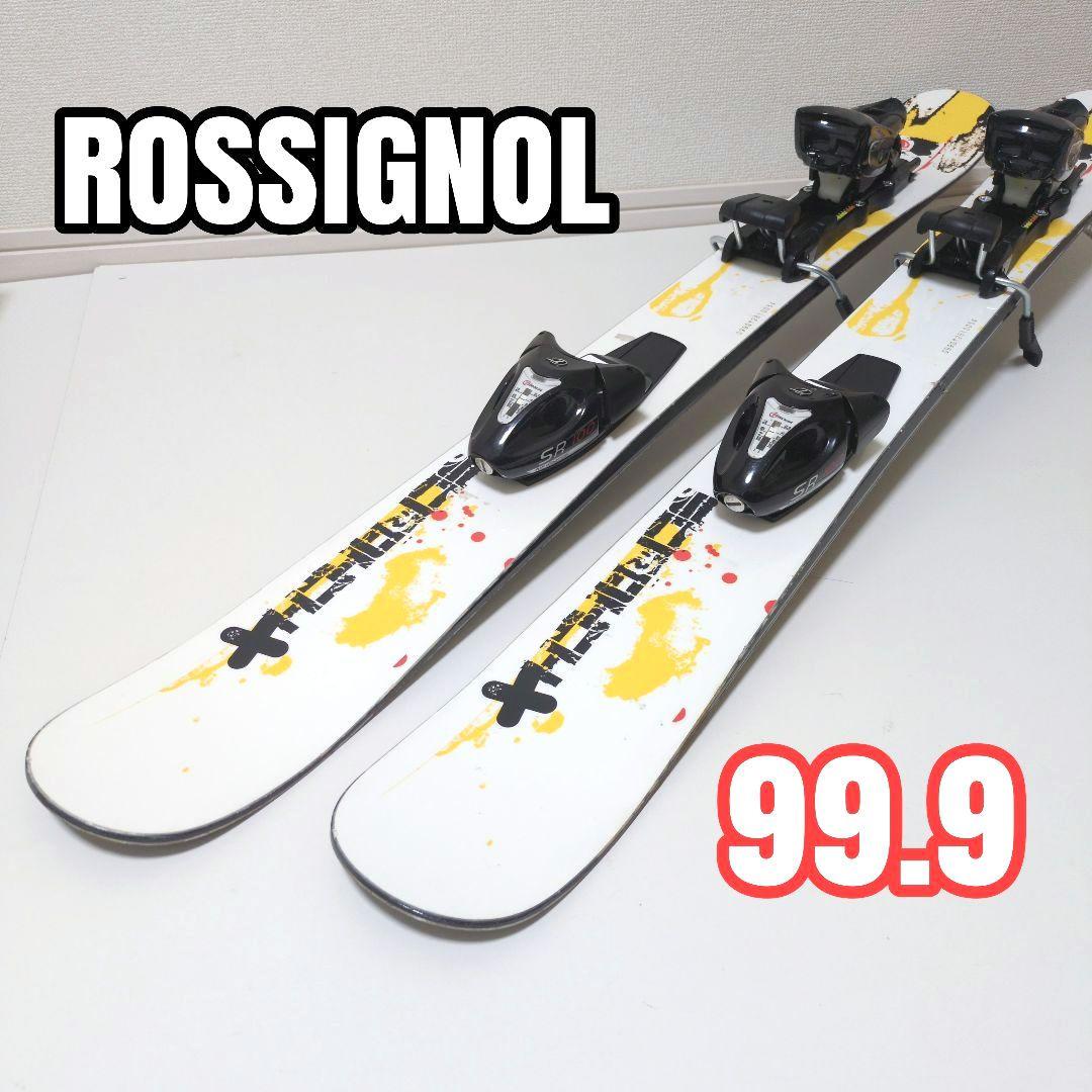 【良品】ROSSIGNOLロシニョール スクラッチX ショートスキー99.9cm