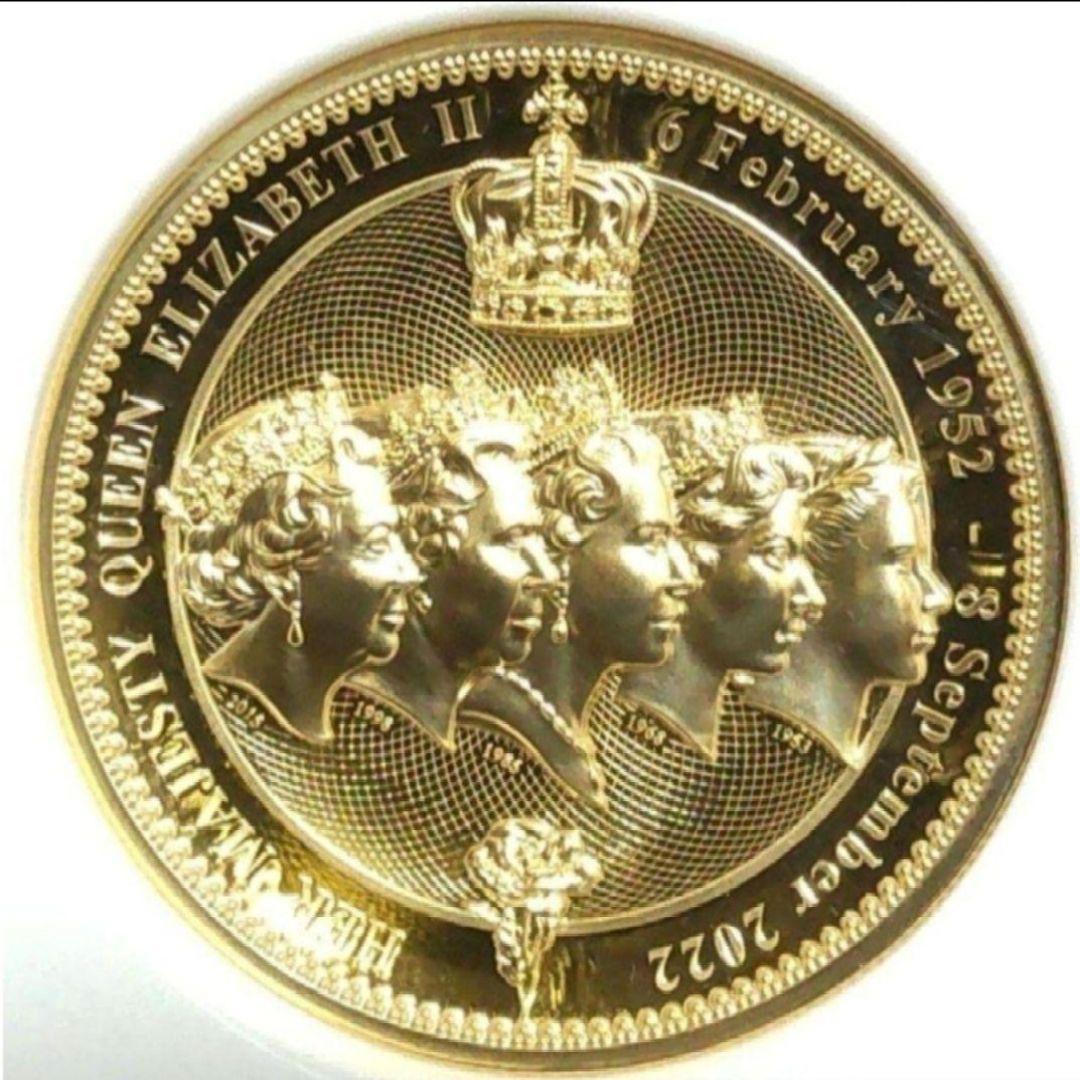 【最高鑑定】2022年 エリザベス2世追悼記念 FR NGC PF70UC 逸品