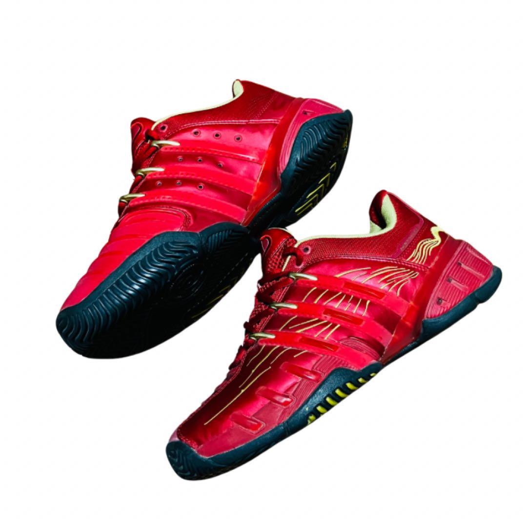 限定品　アディダス　アディバリケード4 25.5cm テニスシューズ