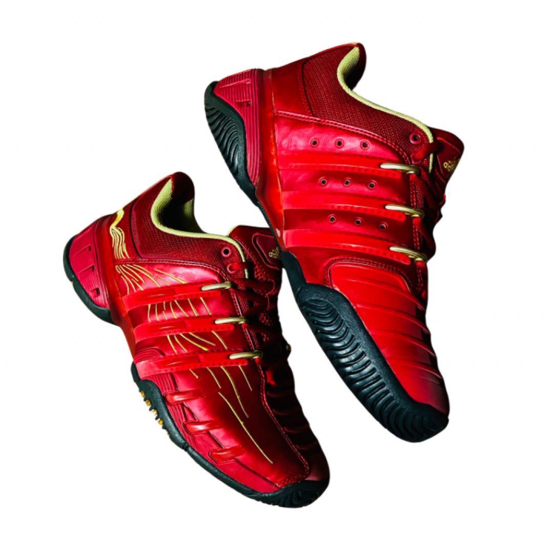 限定品　アディダス　アディバリケード4 25.5cm テニスシューズ