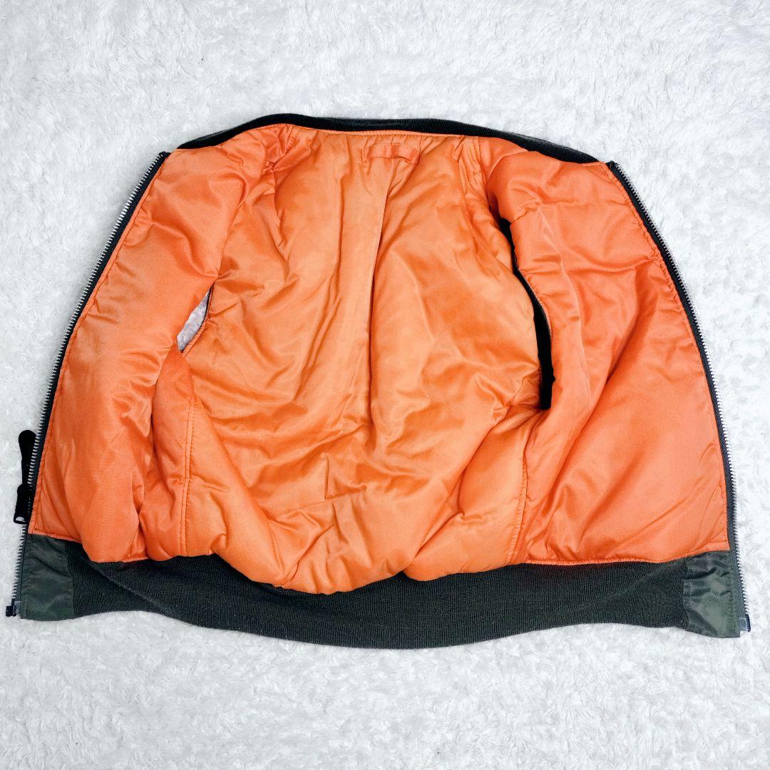 米軍実物 MA-1 ベスト フライトジャケット リバーシブル USAF