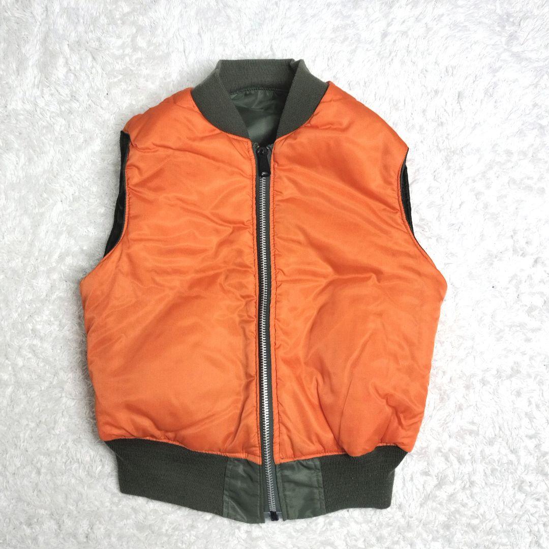 米軍実物 MA-1 ベスト フライトジャケット リバーシブル USAF