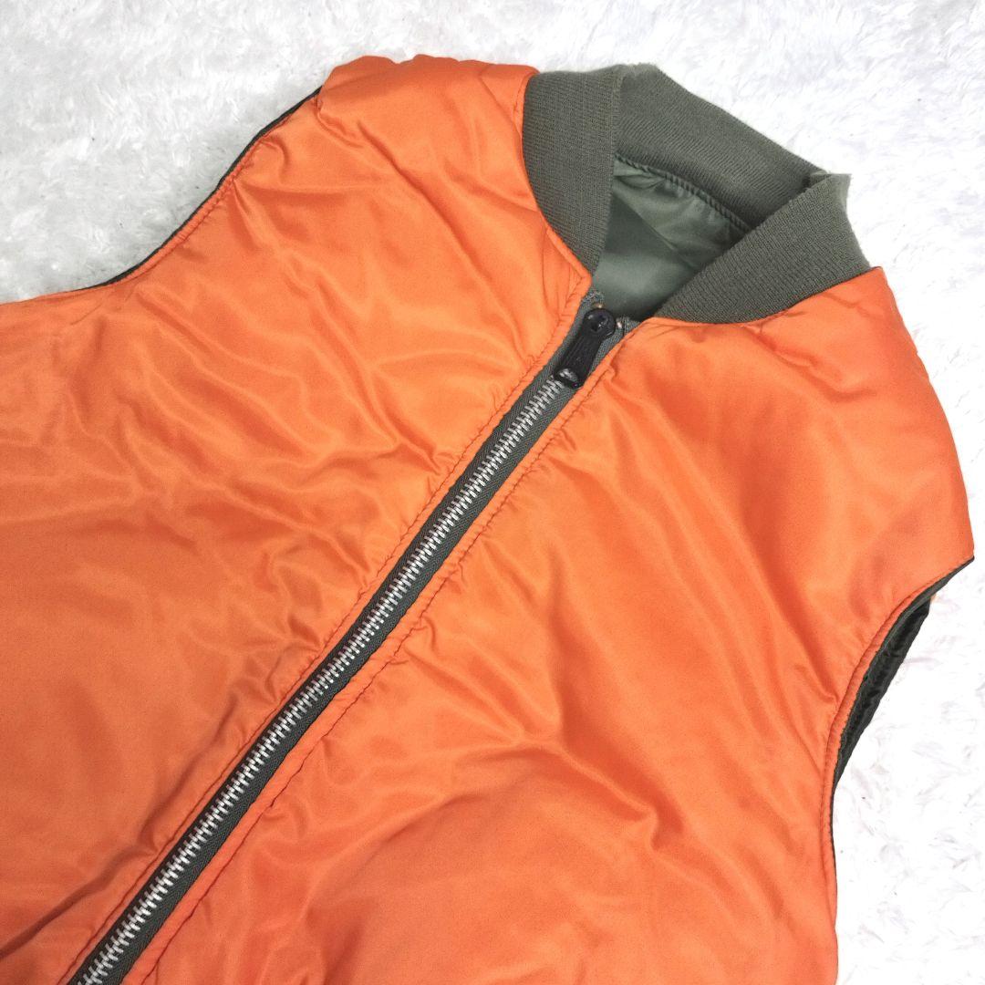 米軍実物 MA-1 ベスト フライトジャケット リバーシブル USAF