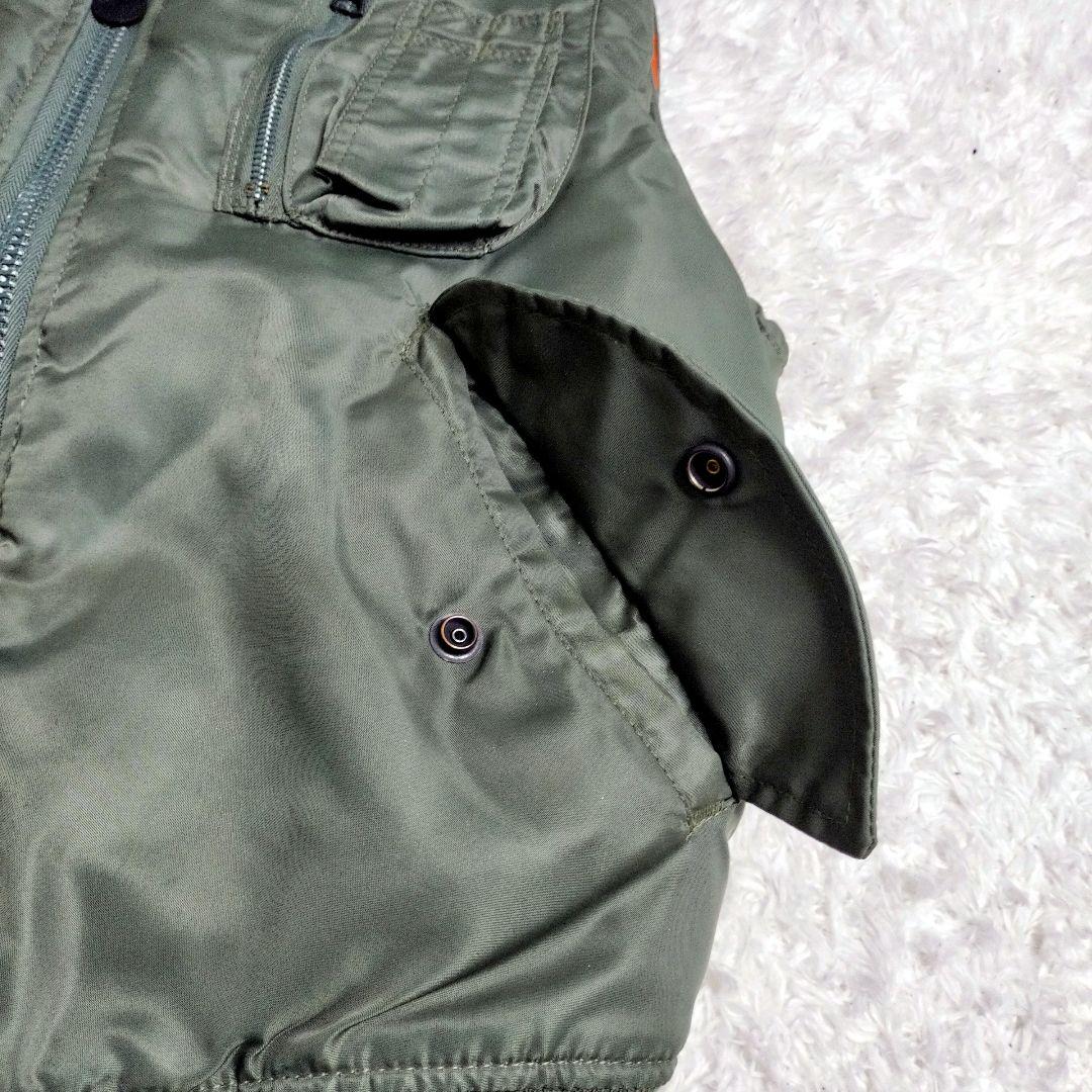 米軍実物 MA-1 ベスト フライトジャケット リバーシブル USAF