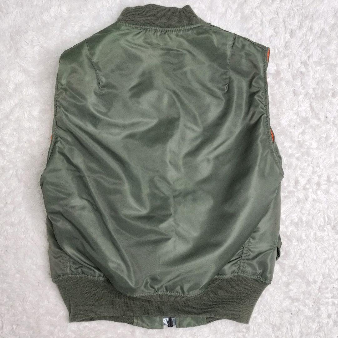 米軍実物 MA-1 ベスト フライトジャケット リバーシブル USAF