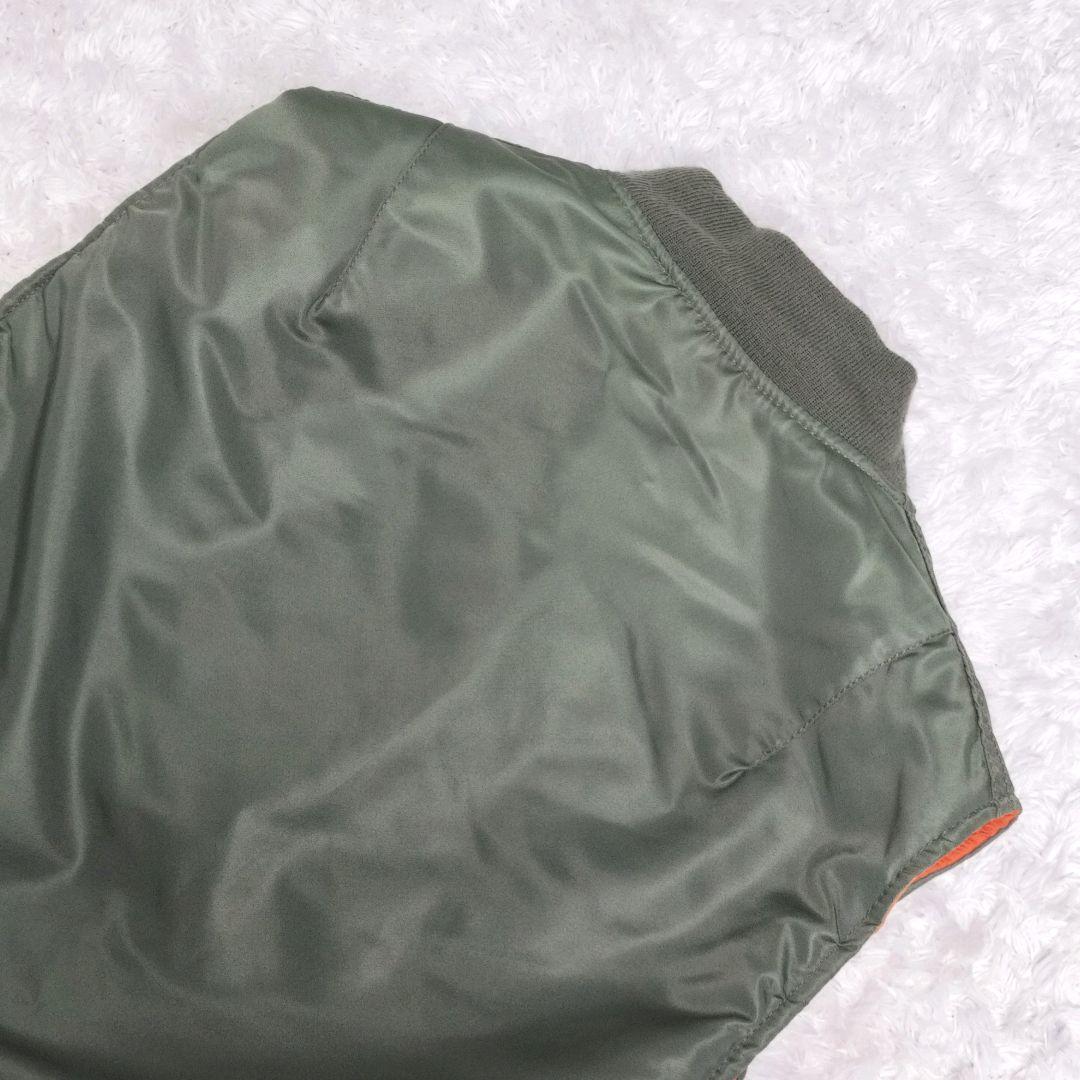 米軍実物 MA-1 ベスト フライトジャケット リバーシブル USAF