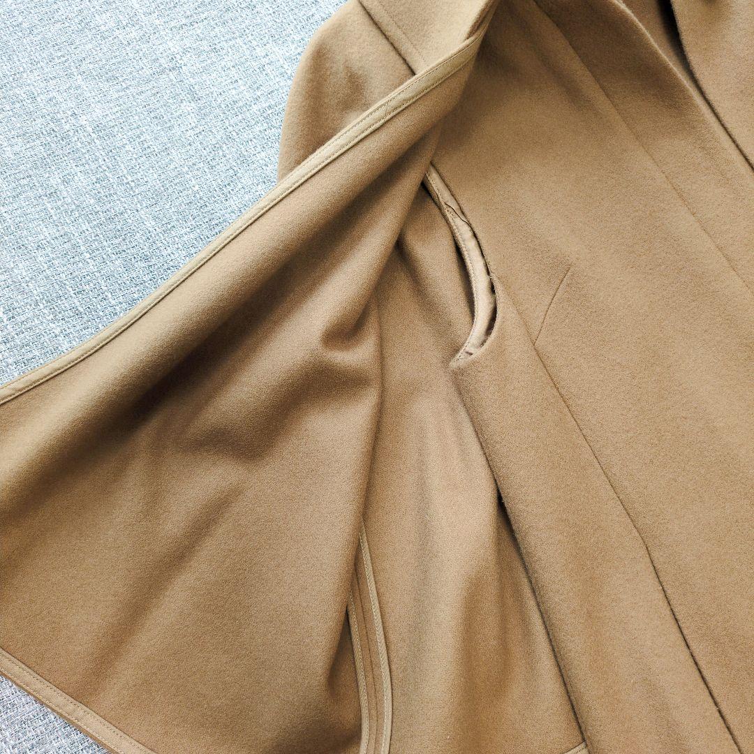 アルアバイル　近年モデル　ウール　ケープコート　未使用に近い美品