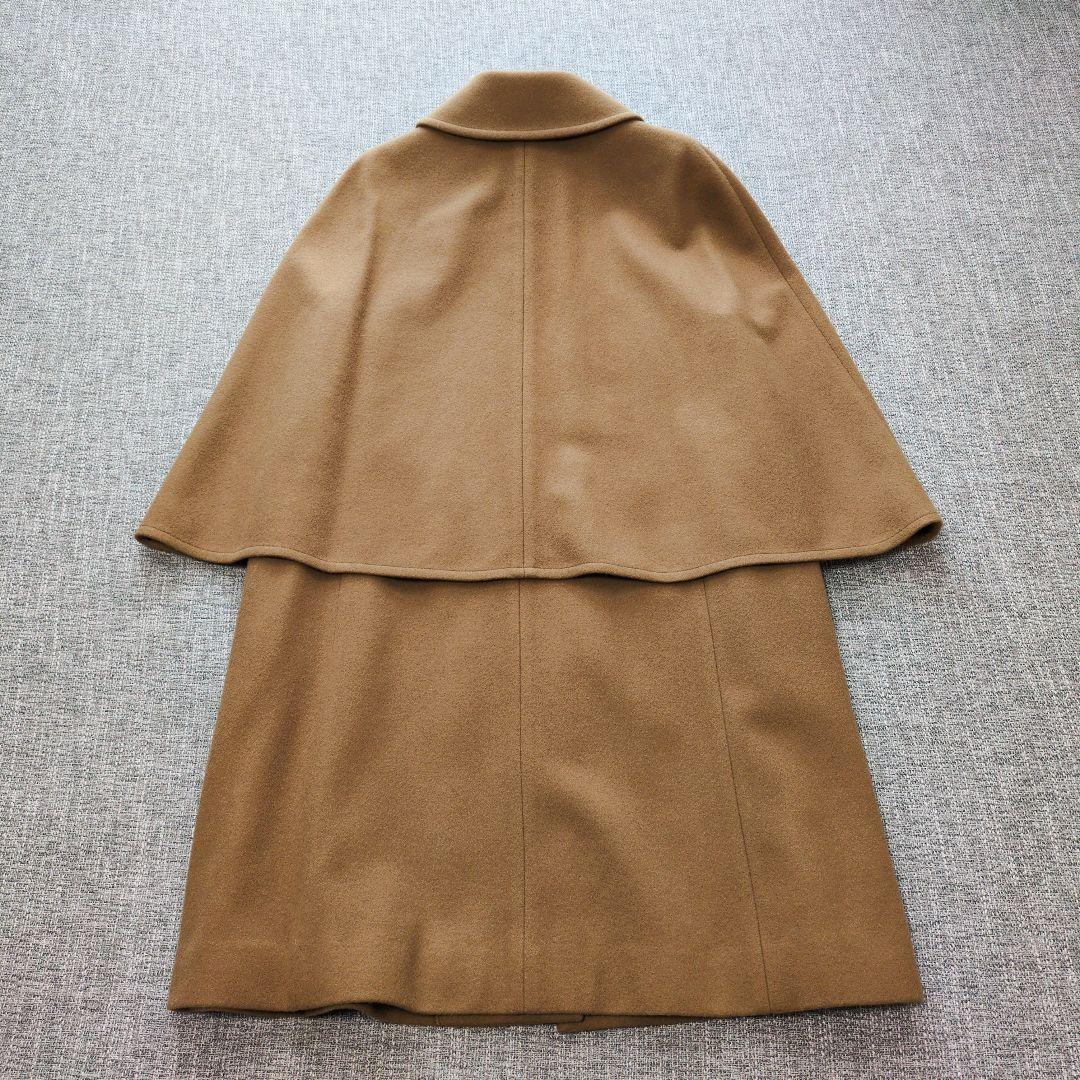 アルアバイル　近年モデル　ウール　ケープコート　未使用に近い美品