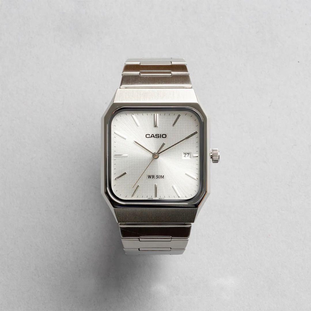 CASIO MTP-B185Dシルバー 【新品・未使用・保証書付※】