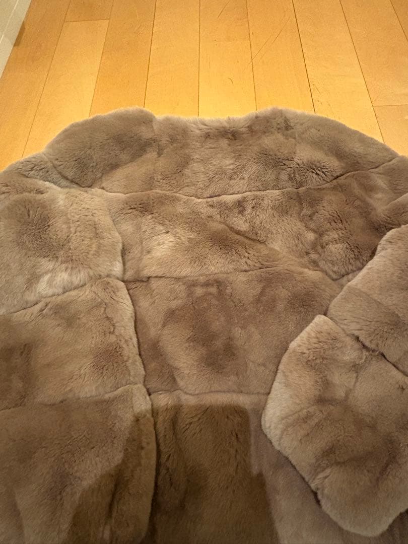 グレースコンチネンタル　リバーシブルノーカラーレッキスブルゾン　一回短時間使用