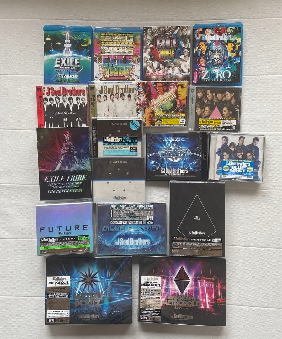 3代目JSB☆CD DVD Blu-ray☆2011-2018