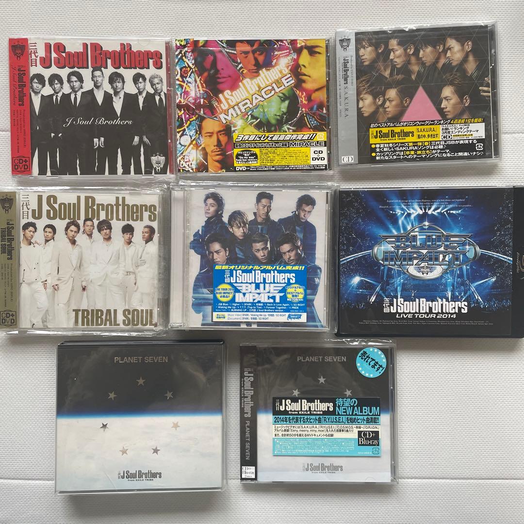 3代目JSB☆CD DVD Blu-ray☆2011-2018