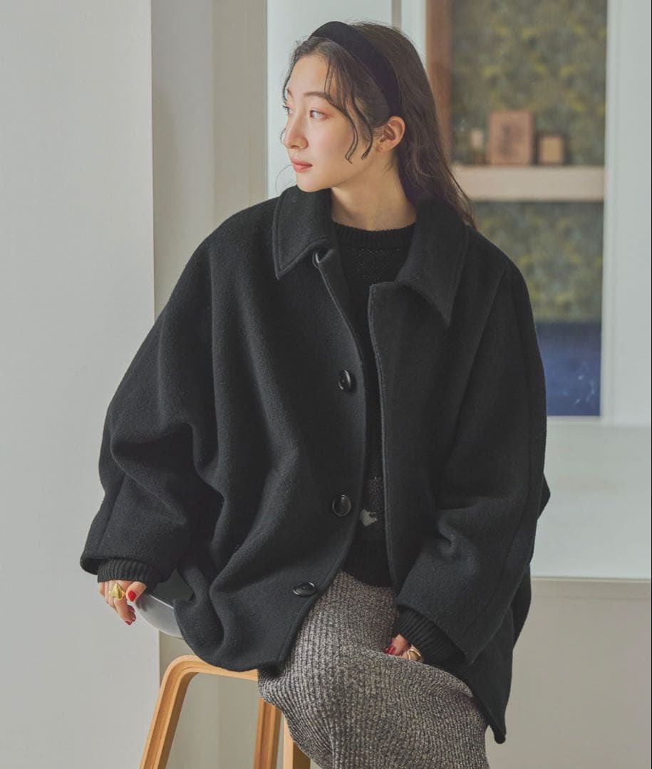 ニコアンド ライトモッサドルマンジャケットコート