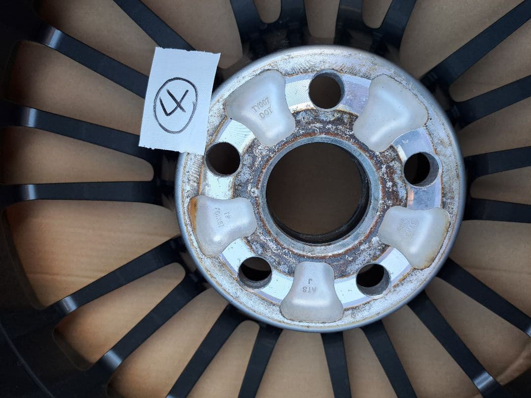 レクサス LEXUS RC Fスポーツ 純正OP BBS　19インチホイール　➀