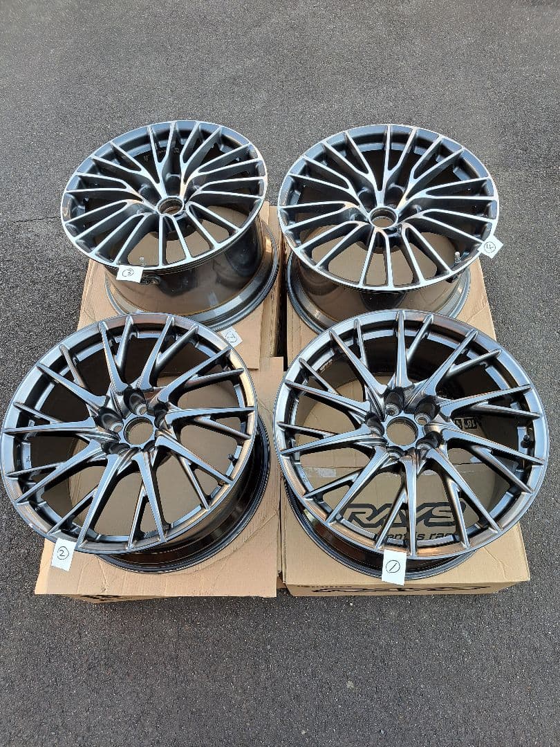 レクサス LEXUS RC Fスポーツ 純正OP BBS　19インチホイール　➀