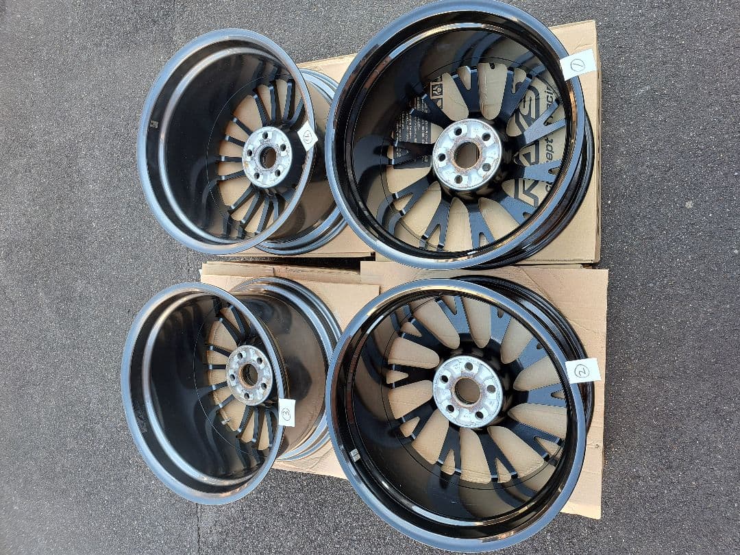 レクサス LEXUS RC Fスポーツ 純正OP BBS　19インチホイール　➀