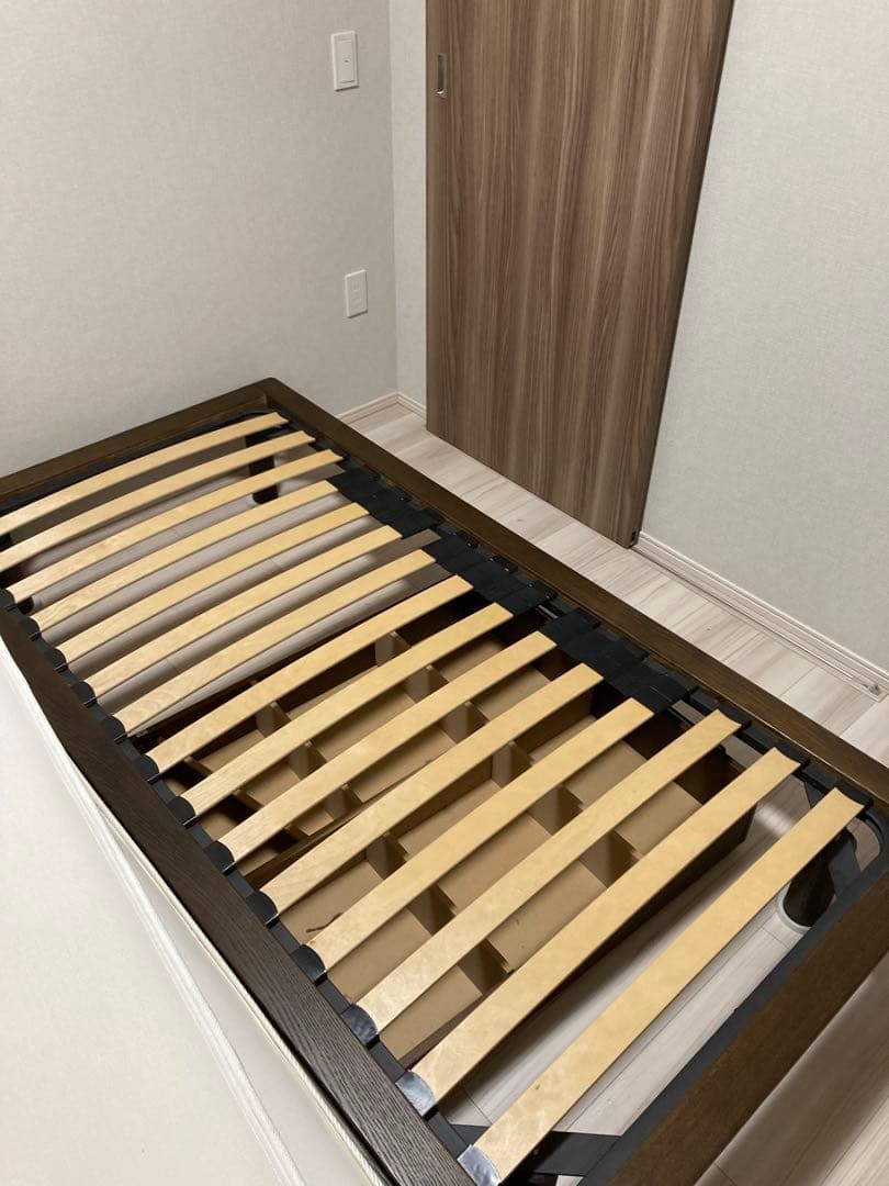 【無印良品】シングルベッドフレーム　脚付