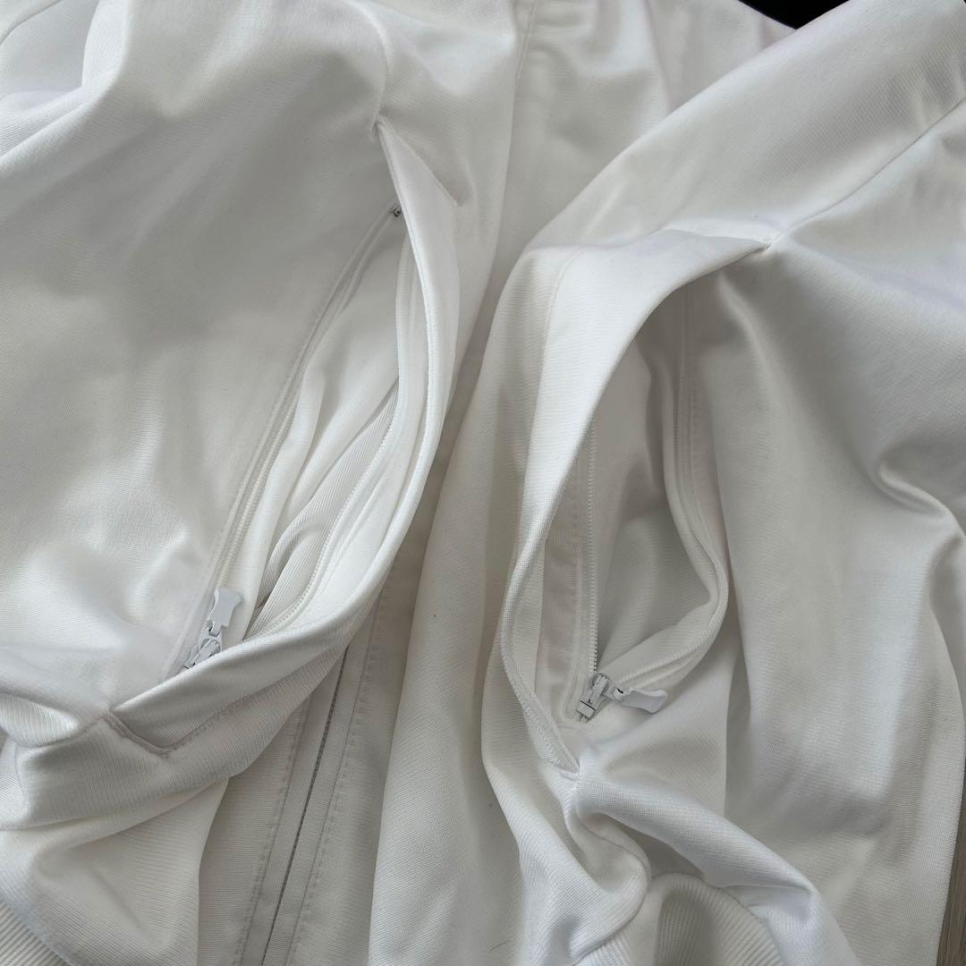 adidas AC MILAN トラックジャケット ジャージ 白赤 O 刺繍