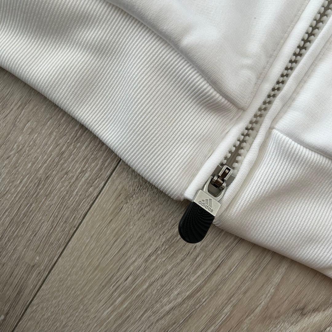 adidas AC MILAN トラックジャケット ジャージ 白赤 O 刺繍