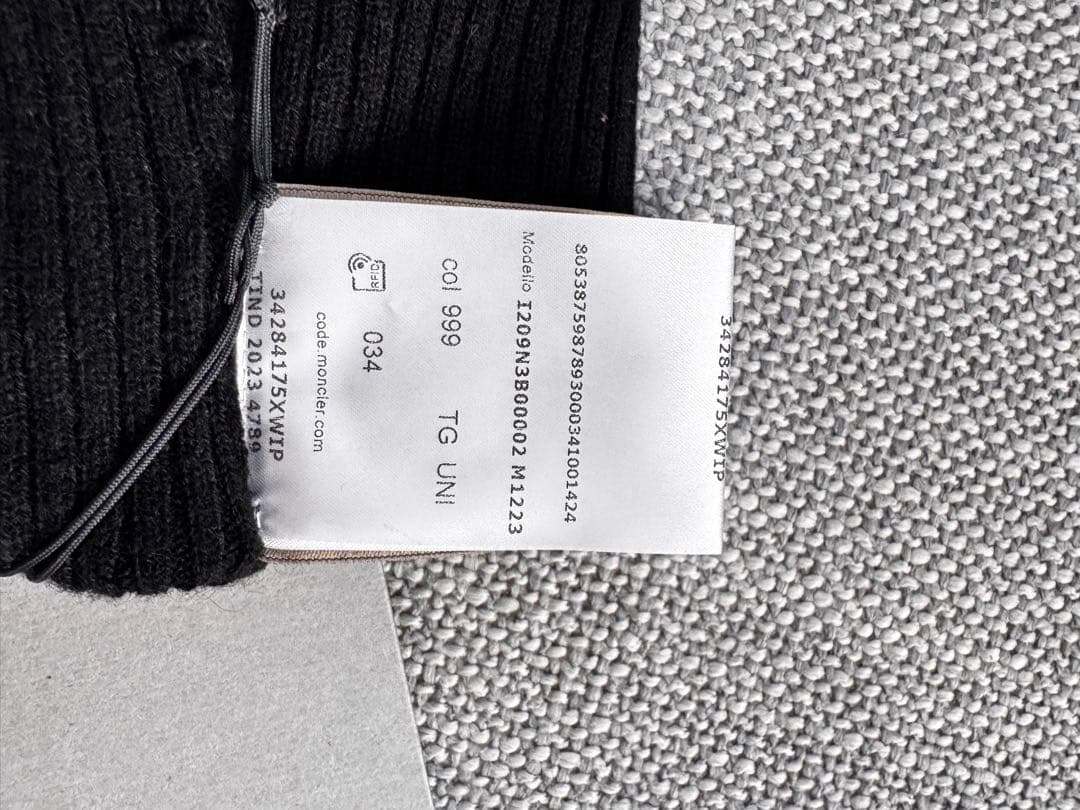 MONCLER モンクレール＋リックオウエンスのコラボビーニー ニットキャップ