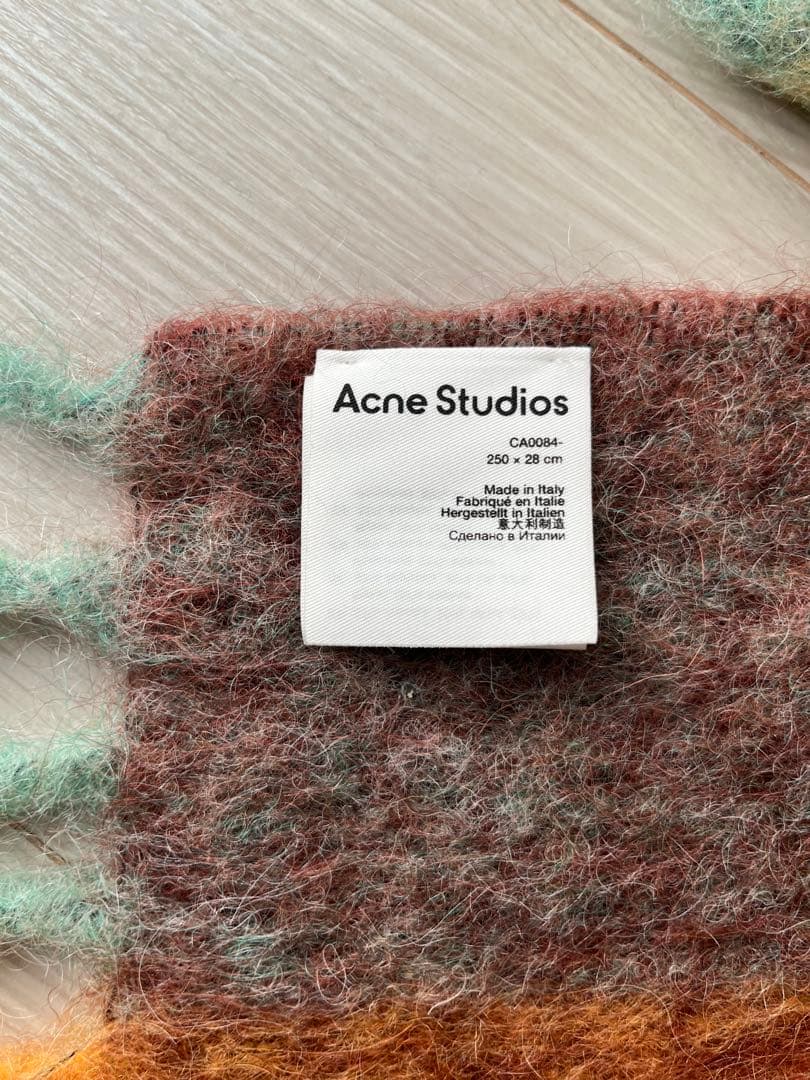 acne studios モヘアマフラー
