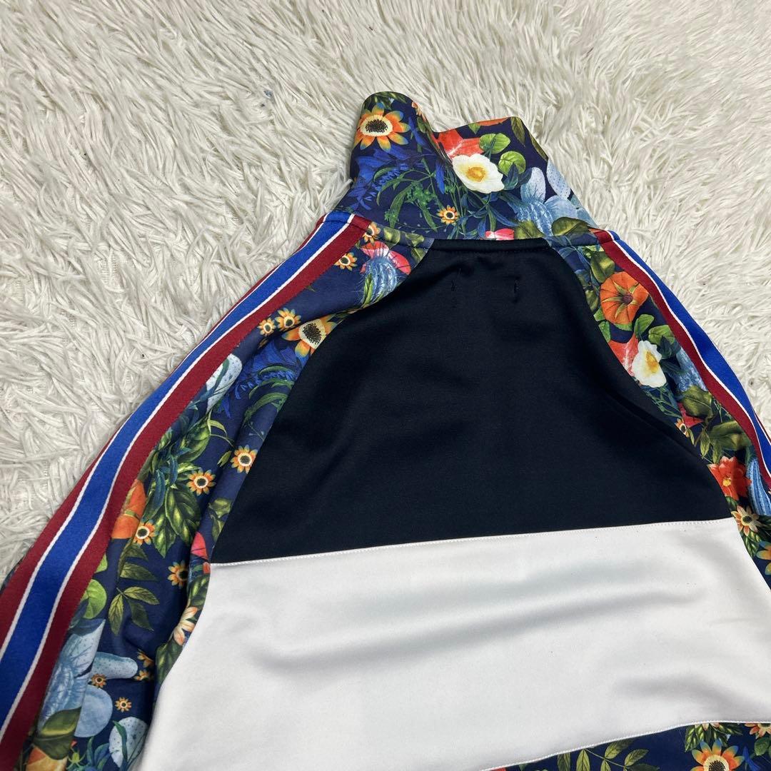 ZARA ザラ　花柄　総柄　ボタニカル　トラックジャケット　パンツ　セットアップ